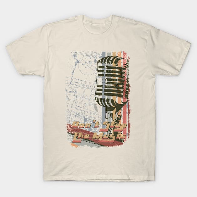 MUSICAL RETRO VINTAGE T-Shirt by ReignGFX